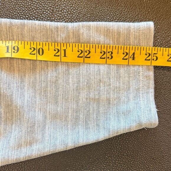 Vince Double Knit Heather Gray Striped Crewneck size XL - Picture 10 of 10